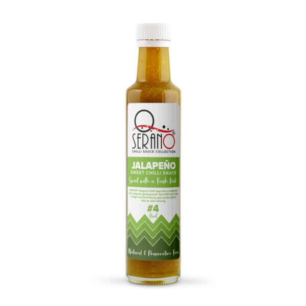 Serano Jalapeno Sweet Chilli Sauce 250ml Glass